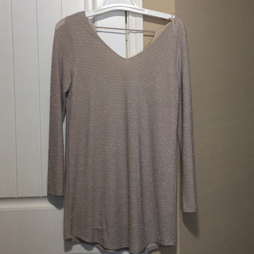 Long sleeve cocktail dress